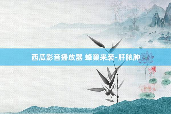 西瓜影音播放器 蜂巢来袭-肝脓肿